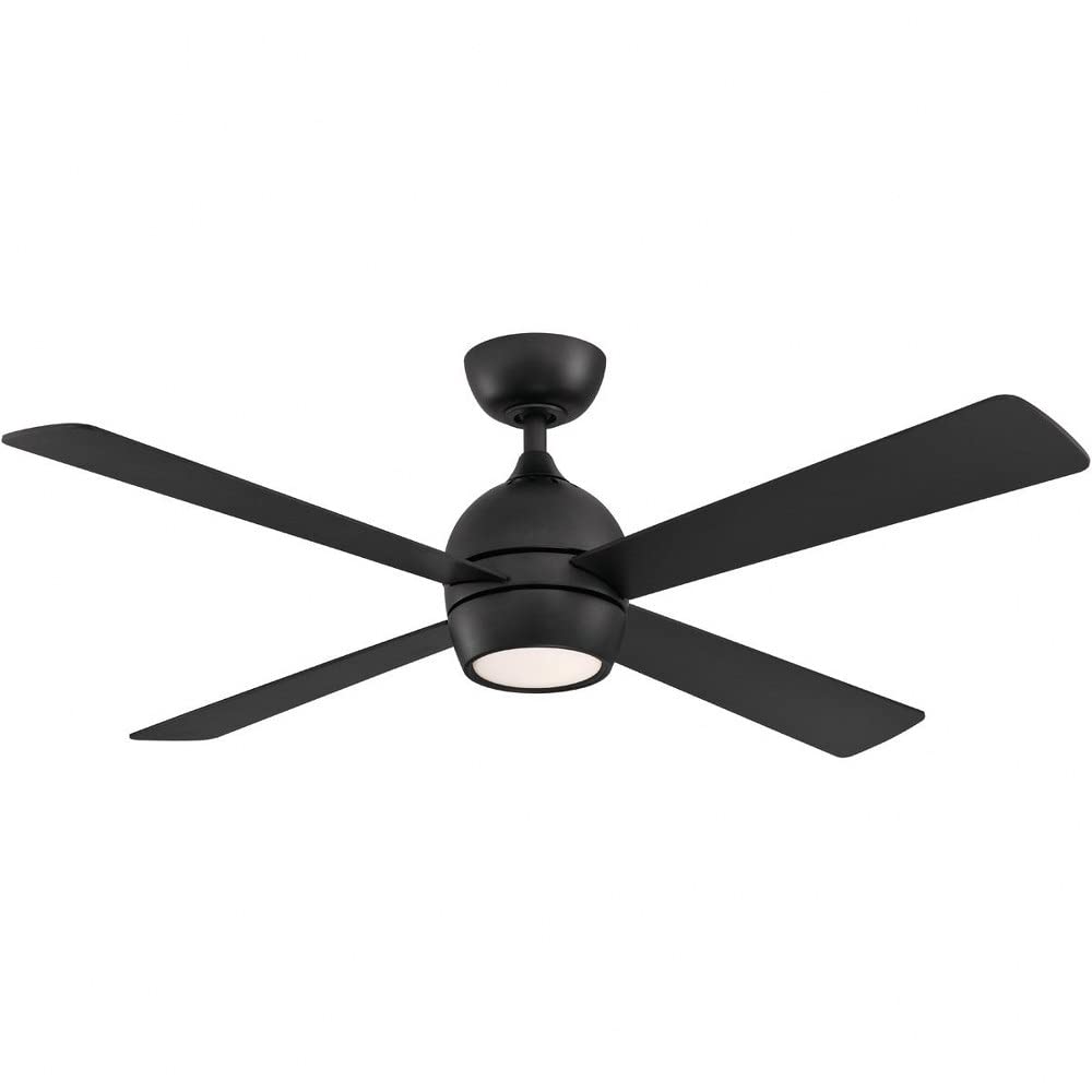 Fanimation Kwad 52 inch Indoor Ceiling Fan with LED Light Kit - Black - Image 5