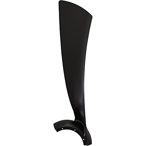 Fanimation Wrap Custom 52 inch Indoor/Outdoor Ceiling Fan Blades - Set of 3 - Black - Image 3