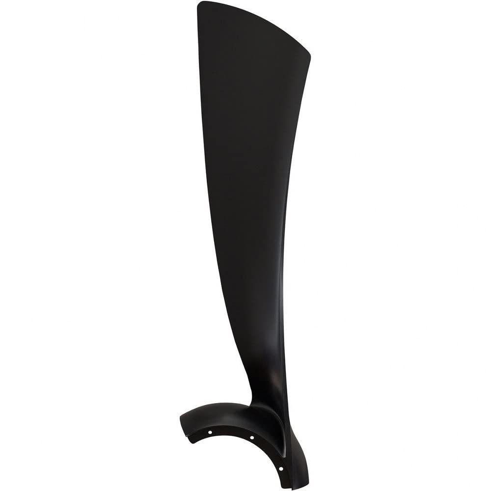 Fanimation Wrap Custom 52 inch Indoor/Outdoor Ceiling Fan Blades - Set of 3 - Black - Image 4