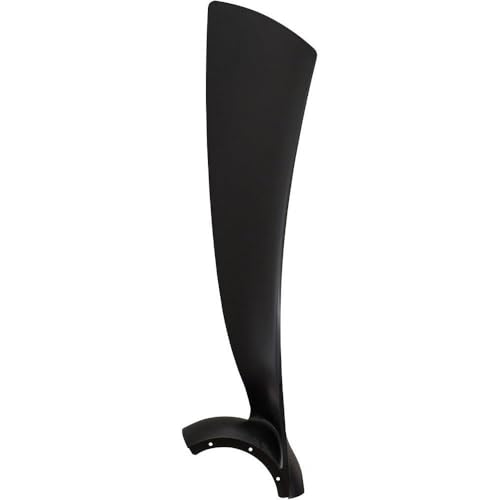 Fanimation Wrap Custom 56 inch Indoor/Outdoor Ceiling Fan Blades - Set of 3 - Black - Image 3