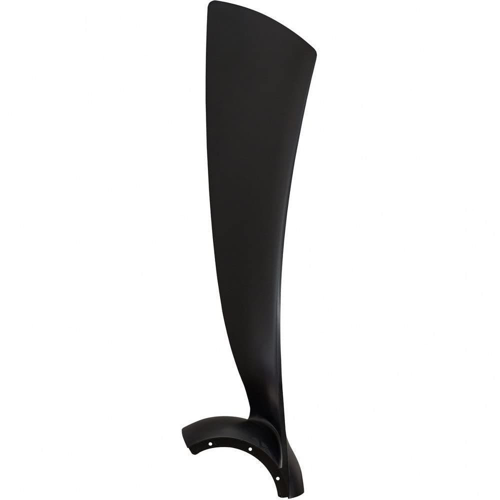 Fanimation Wrap Custom 56 inch Indoor/Outdoor Ceiling Fan Blades - Set of 3 - Black - Image 4